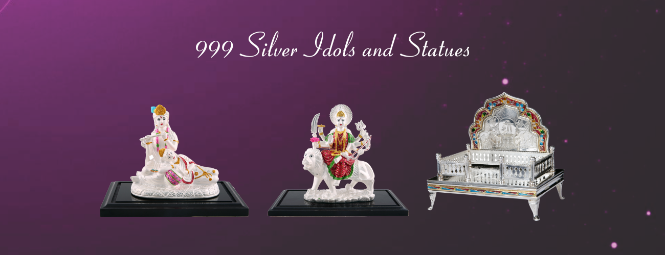 Rmp Jewellers silver idols and statues