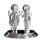 Rmp Jewellers silver vishnu lakshmi idol